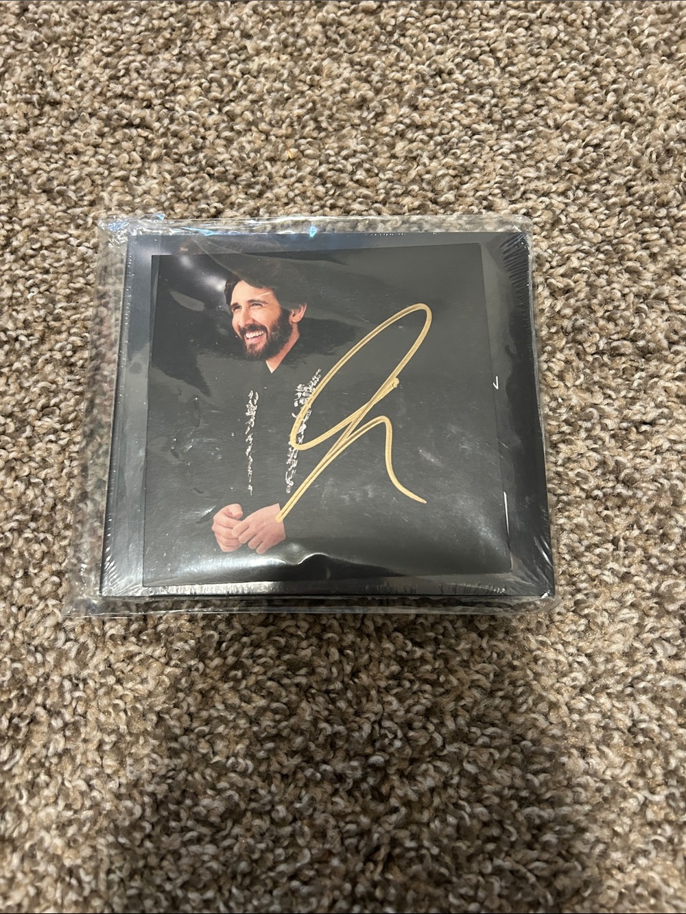 Autographed Josh Groban CD Album with Gold Signature